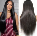Mid-length wig with balayage effect