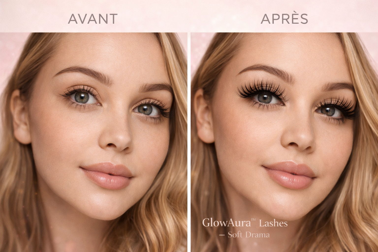 GlowAura™ Lashes – Volume Intense