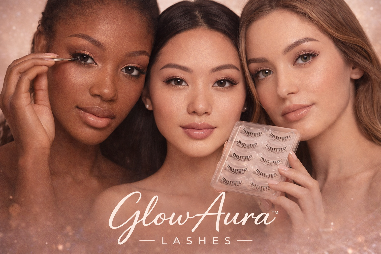 GlowAura™ Lashes – Effet Naturel