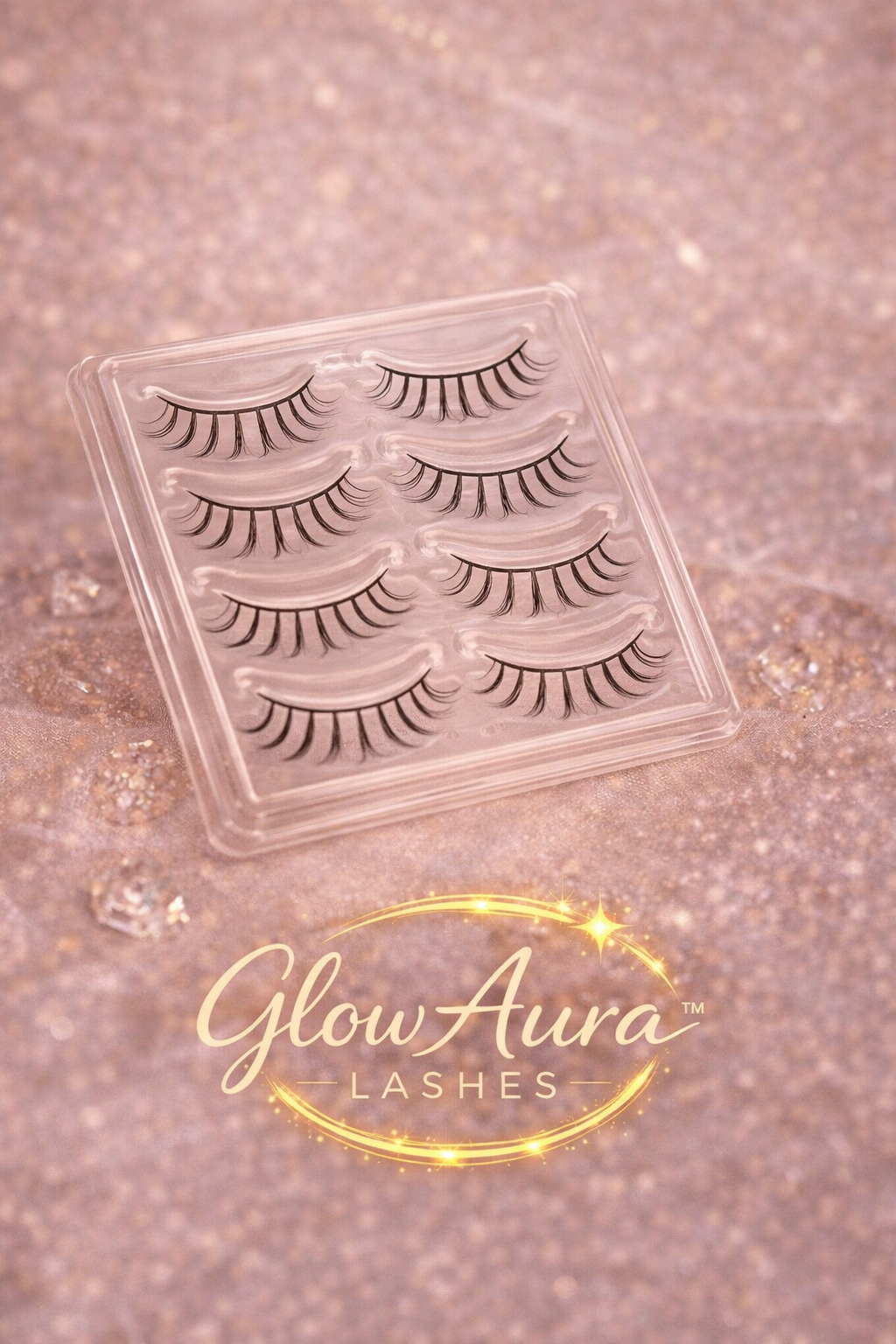 GlowAura™ Lashes – Effet Naturel